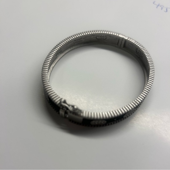 Freida Rothman signature textured hinged bangle new - Picture 7 of 12